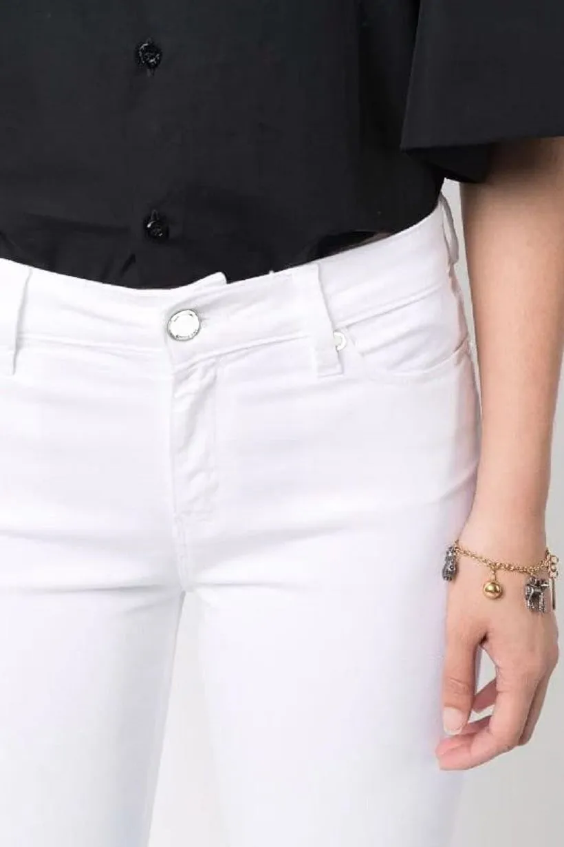 White Cotton Women's Jean