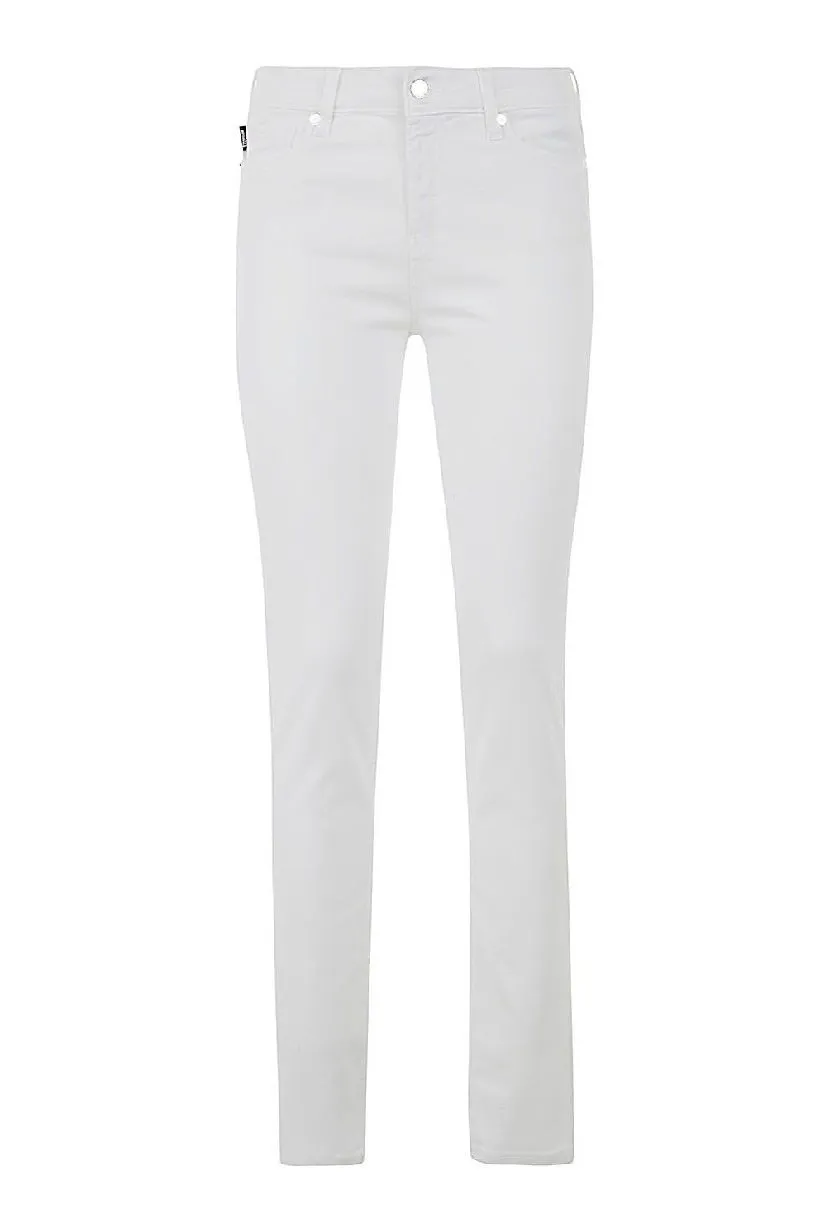 White Cotton Women's Jean