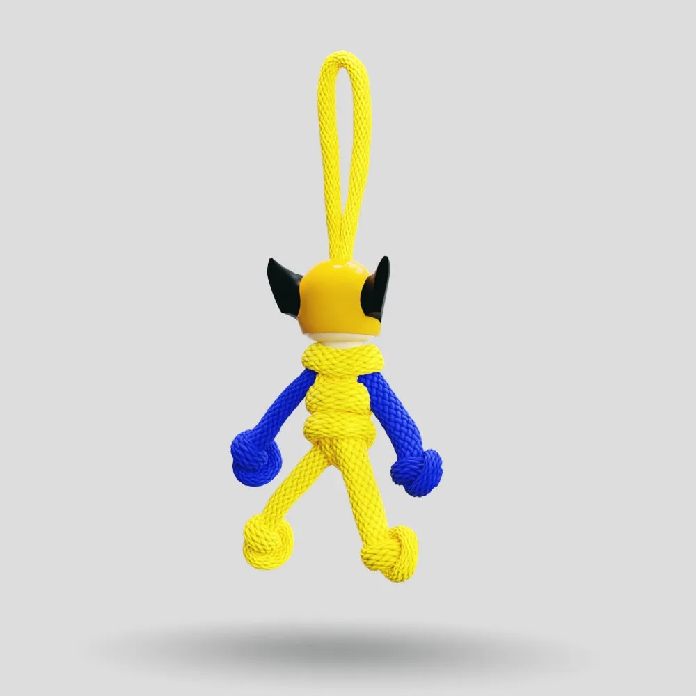 Wolverine Paracord Buddy Keychain