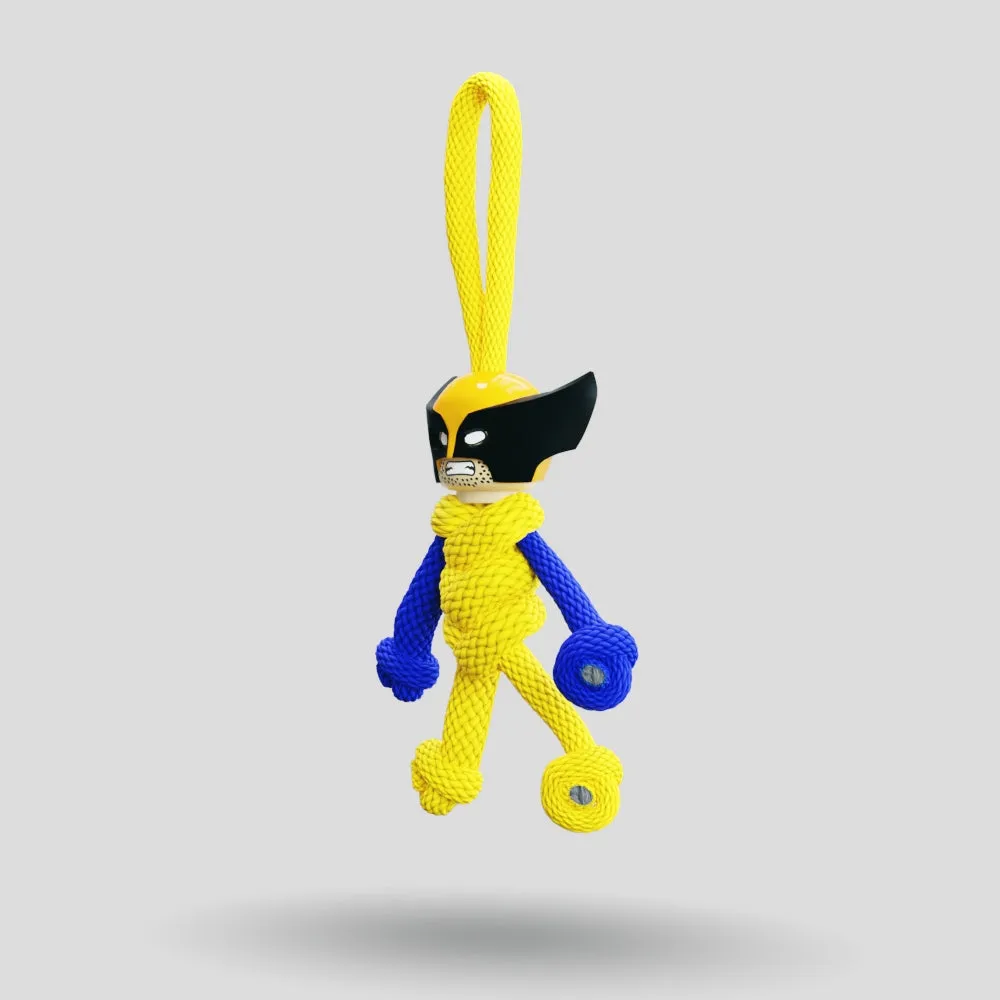 Wolverine Paracord Buddy Keychain