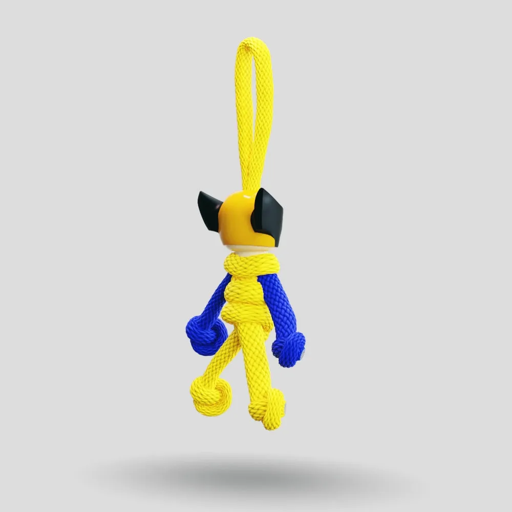 Wolverine Paracord Buddy Keychain