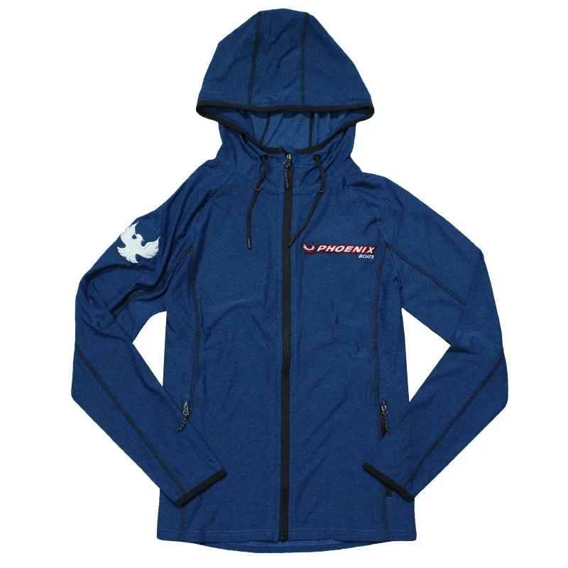 Women's Kaiser Hooded Jacket - Olympic Blue - CLEARANCE
