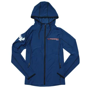 Women's Kaiser Hooded Jacket - Olympic Blue - CLEARANCE
