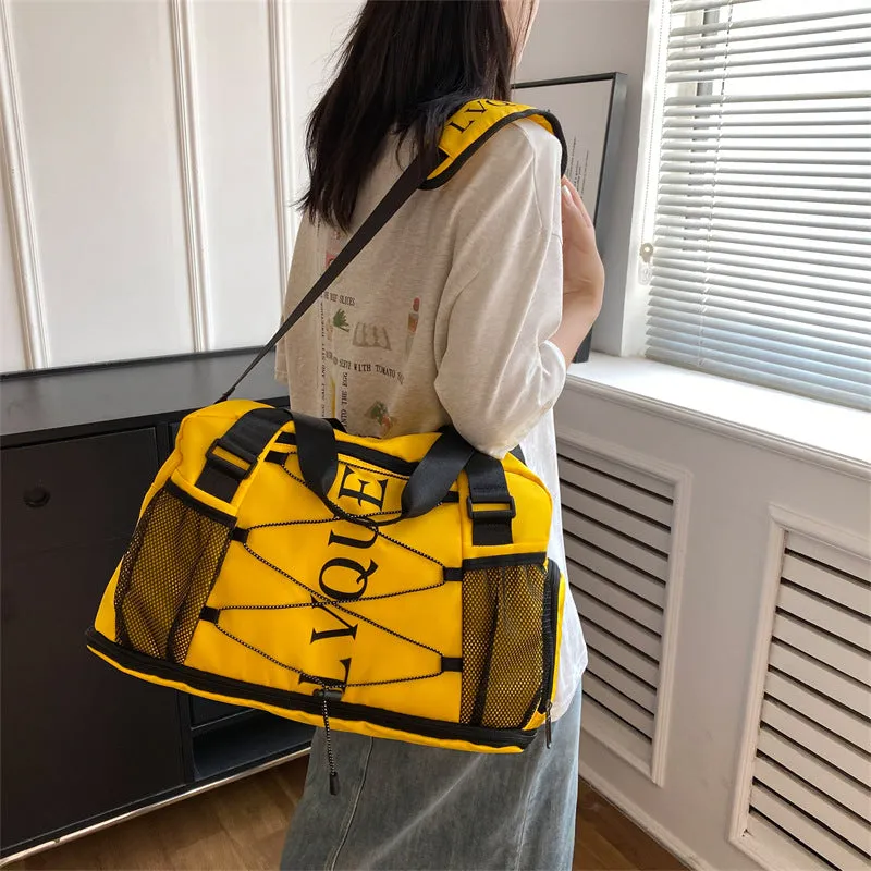 Women's Yoga Expandable Large Capacity Storage Portable Travel Bags