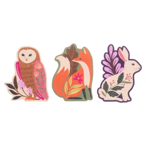 Woodland Animals Chip Clip Set
