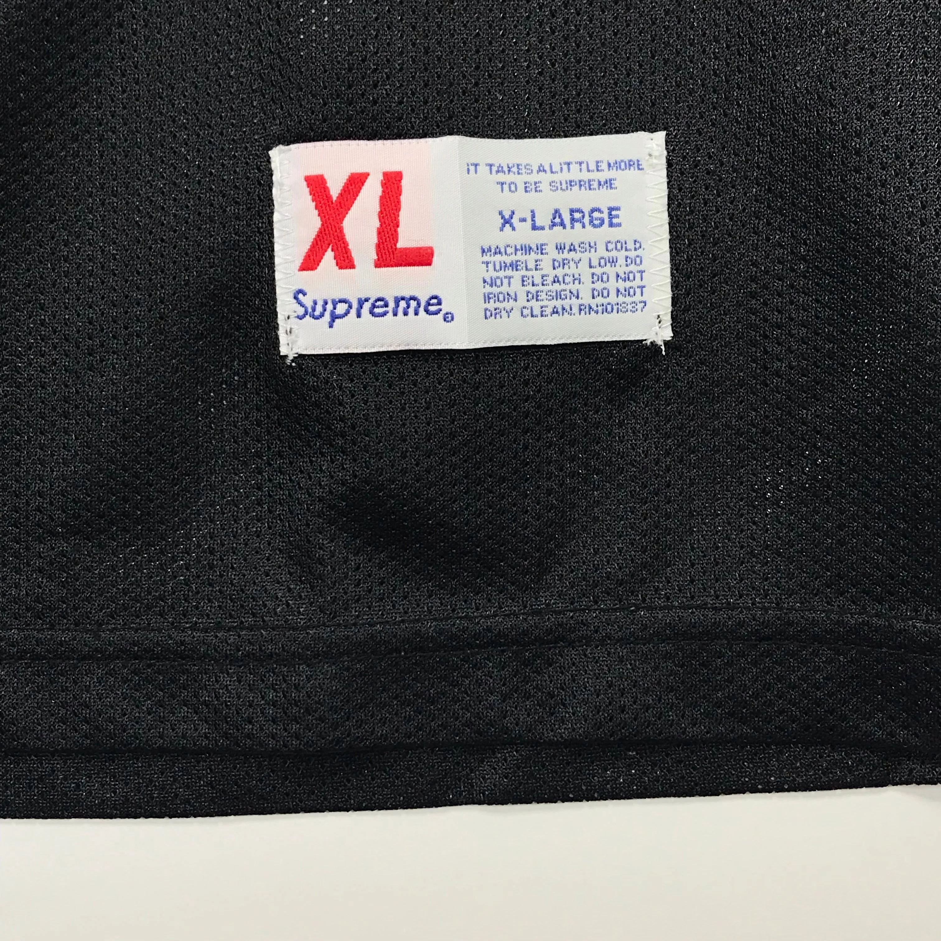 [XL] Supreme Vintage New York 'Knicks' Ewing Basketball Jersey Black