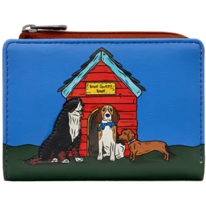 Yoshi Bone Sweet Bone Brown Leather Flap Over Purse