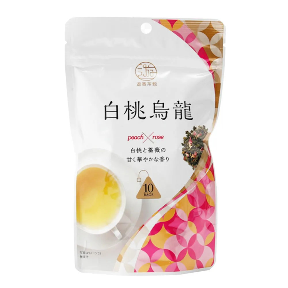 Youxiang Teahouse White Peach Oolong Tea Bags - 10 Bags, 20g