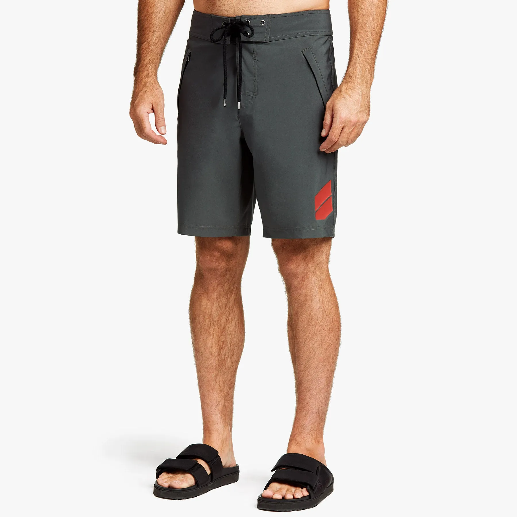 Zip Pocket Boardshort - Slate
