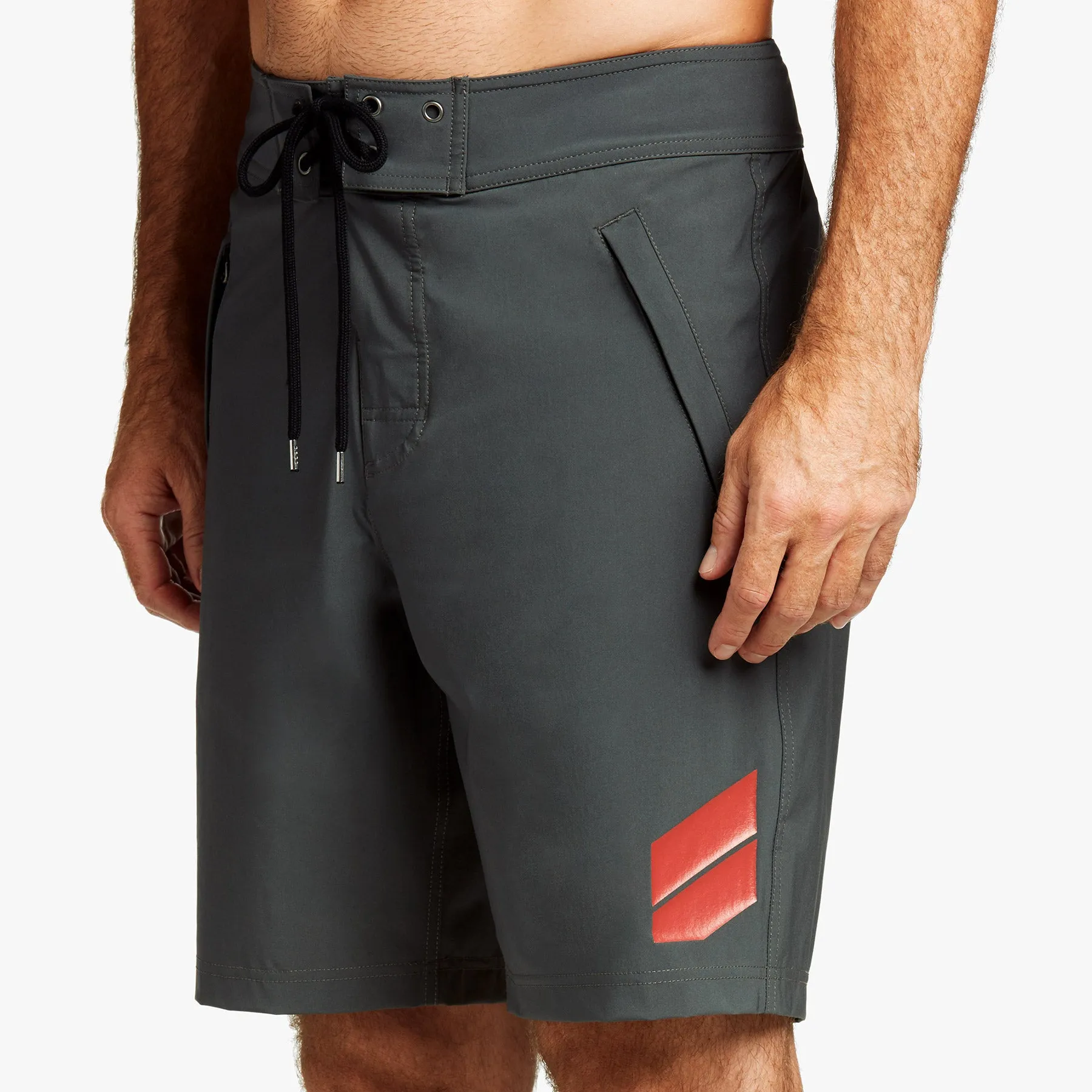 Zip Pocket Boardshort - Slate