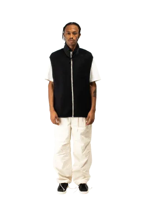 Zip-Up Mohair Vest