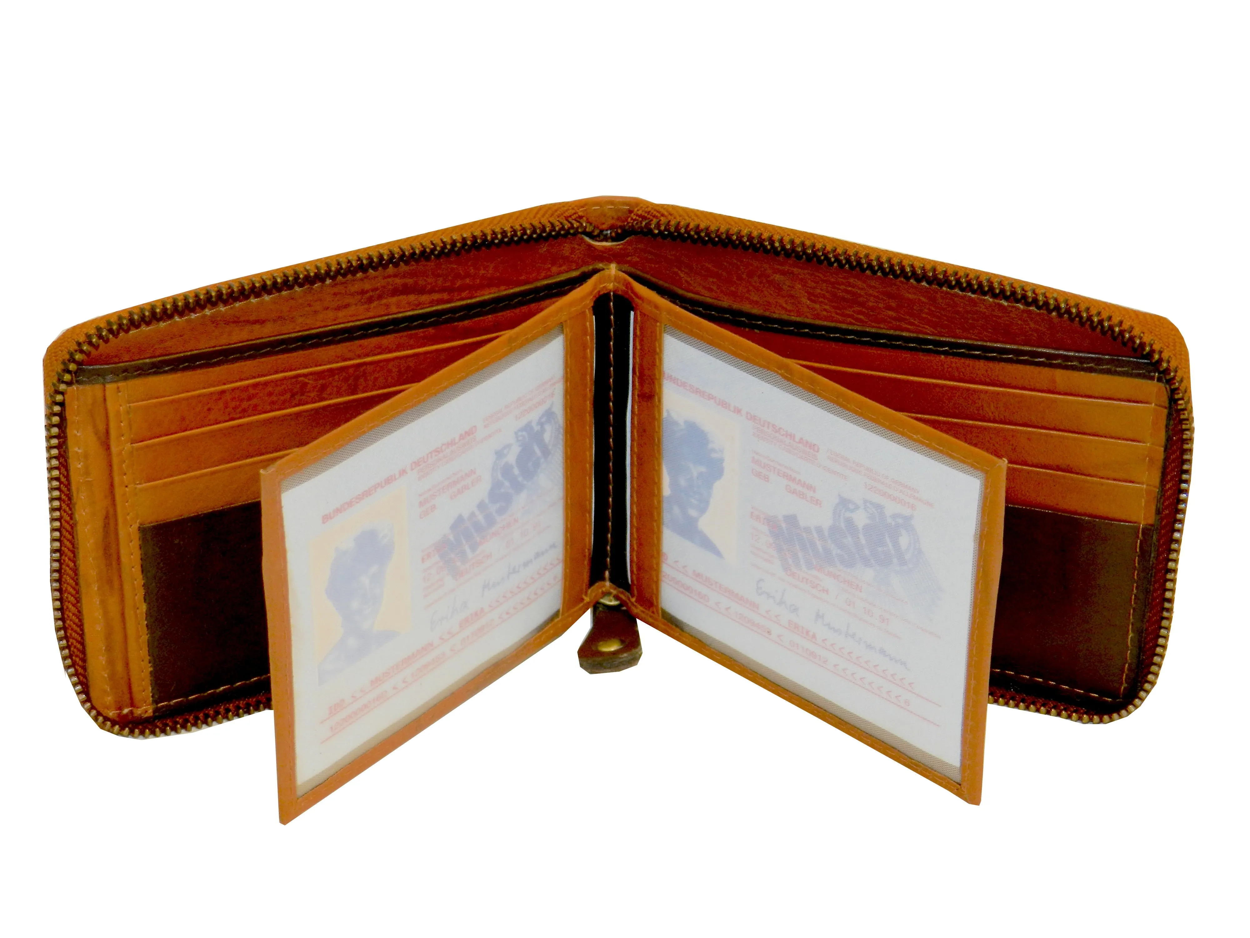 ZipVault 14 Card Full Zip Wallet #1406Z
